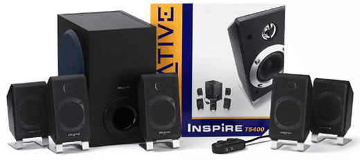 Представляем акустическую систему Creative Inspire T5400 Представляем акустическую систему Creative Inspire T5400