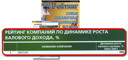 НПФ «ВЕРСИЯ» признана самой динамично развивающейся компанией НПФ «ВЕРСИЯ» признана самой динамично развивающейся компанией