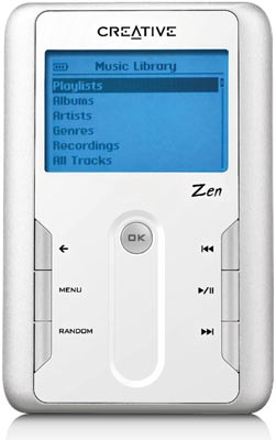 аудиоплеер Creative Zen Touch аудиоплеер Creative Zen Touch