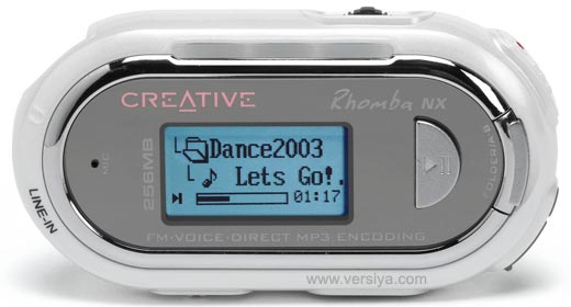 MP3 плейер Creative® Rhomba NX MP3 плейер Creative® Rhomba NX