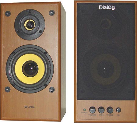 DIALOG W-204 (акустика 2.0, 40W) DIALOG W-204 (акустика 2.0, 40W)