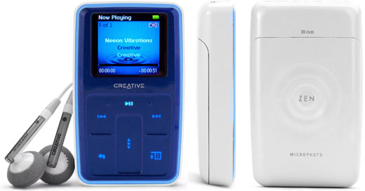Creative Zen MicroPhoto 8Gb Creative Zen MicroPhoto 8Gb