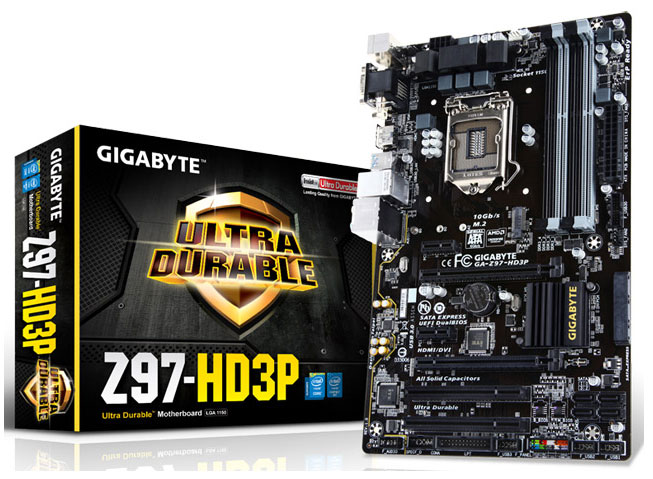 Материнка Gigabyte GA-Z97-HD3P