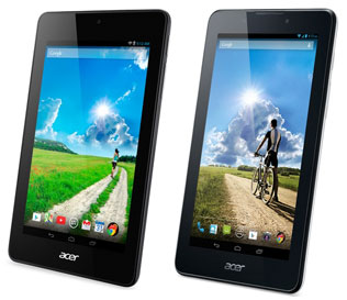 Компания Acer анонсировала планшеты Iconia One 7 и Iconia Tab 7