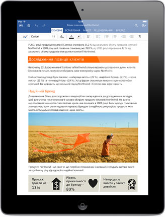 Microsoft представила пакет приложений Office 365 для iPad