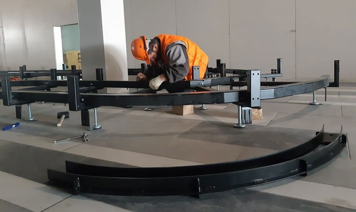 Фахівці Компанії Версія приступили до монтажу багажної системи в міжнародному аеропорту міста Запоріжжя