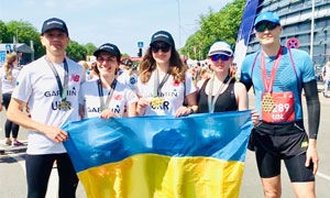 Our staff at Tet Riga Marathon 2019