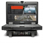 Защищенный ноутбук Getac S400 укомплектован встроенной веб-камерой, GPS-приёмником, модулями Bluetooth, WLAN и WWAN